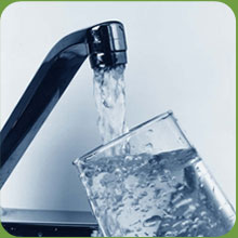 plumbing faucet running